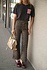 GASPARETTE jean leopard GASPARETTE jean leopard