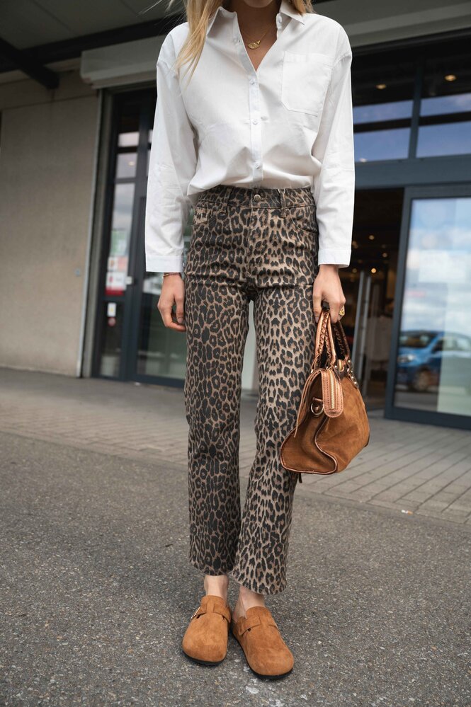 SOLANGE jean leopard SOLANGE jean leopard