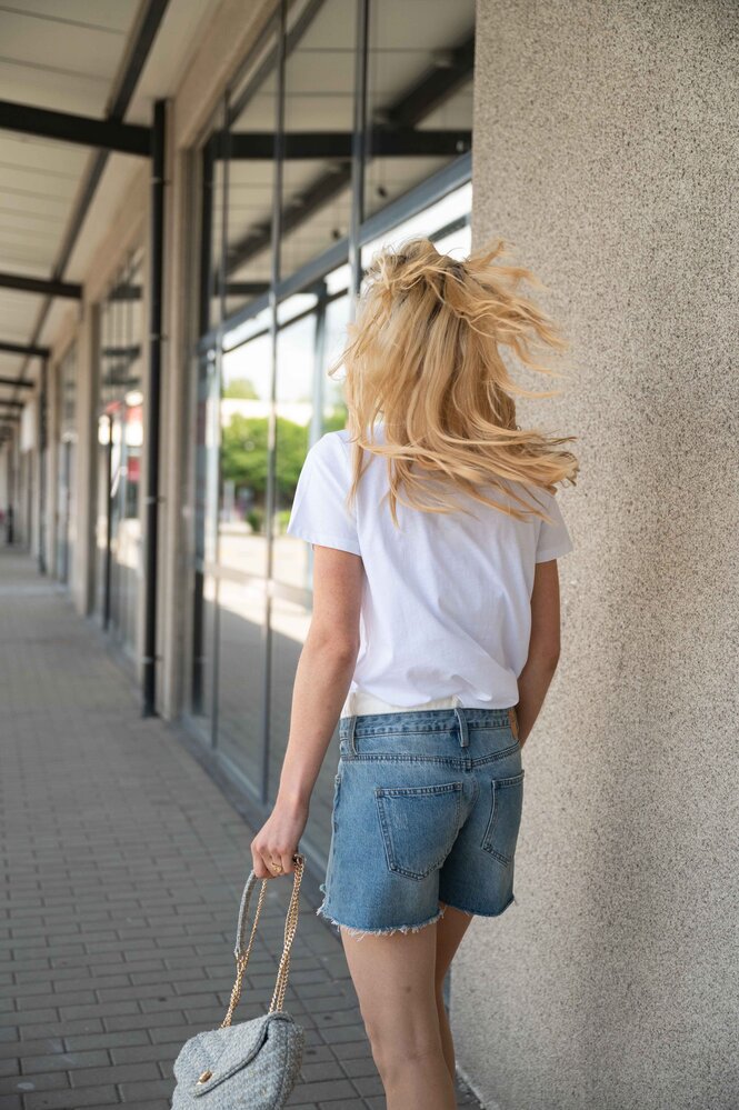 LIVA short denim LIVA short denim