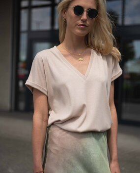 LUANNA  t-shirt beige