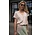 LUANNA  t-shirt beige