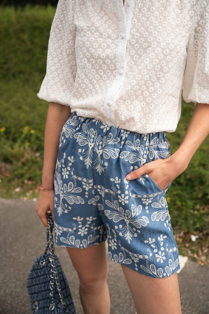 BEATRIZ short bleu BEATRIZ short bleu