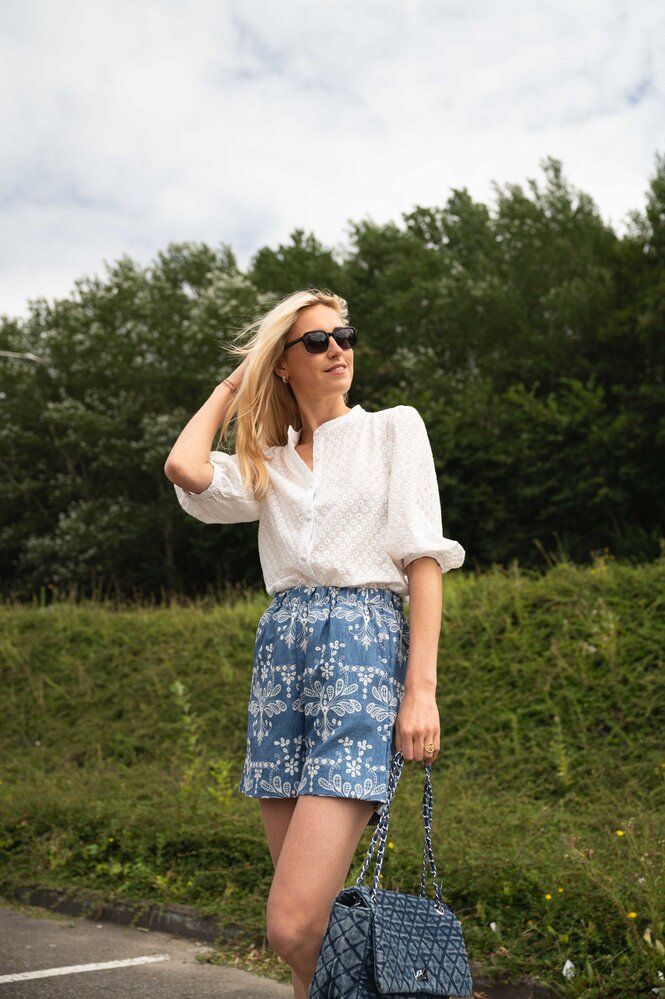 BEATRIZ short bleu BEATRIZ short bleu