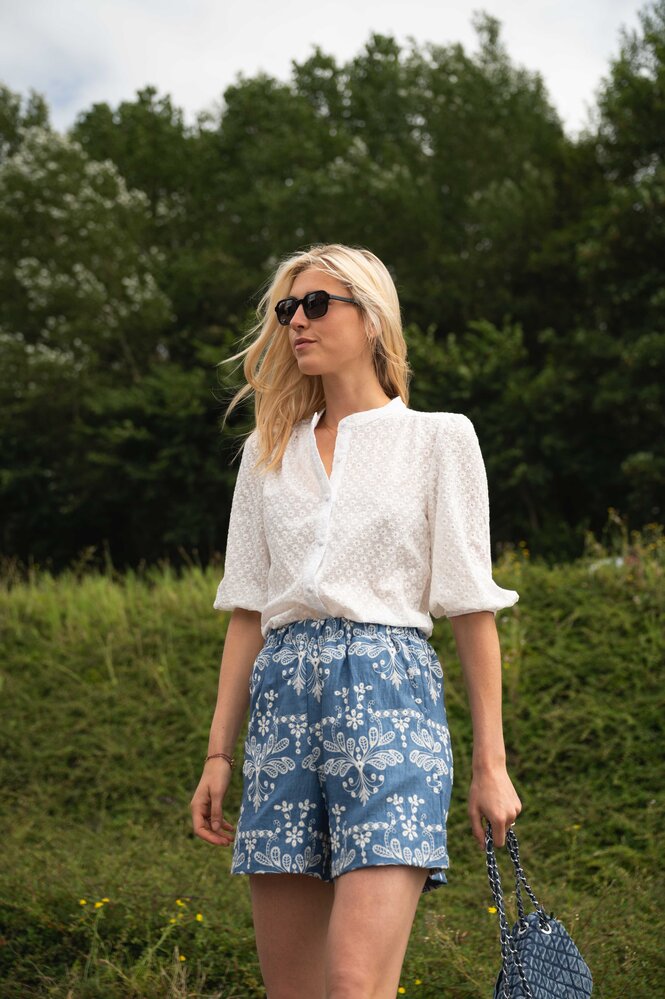 BEATRIZ short bleu BEATRIZ short bleu