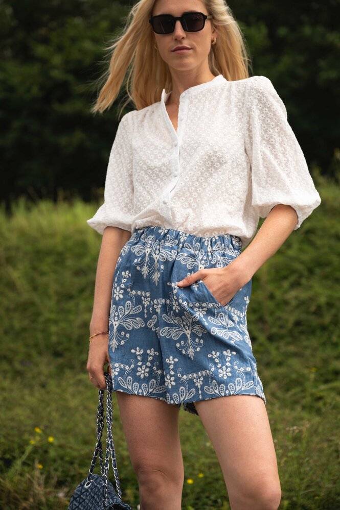 BEATRIZ short bleu BEATRIZ short bleu