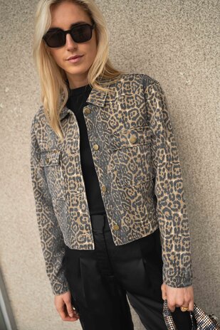 ZOYA veste léopard