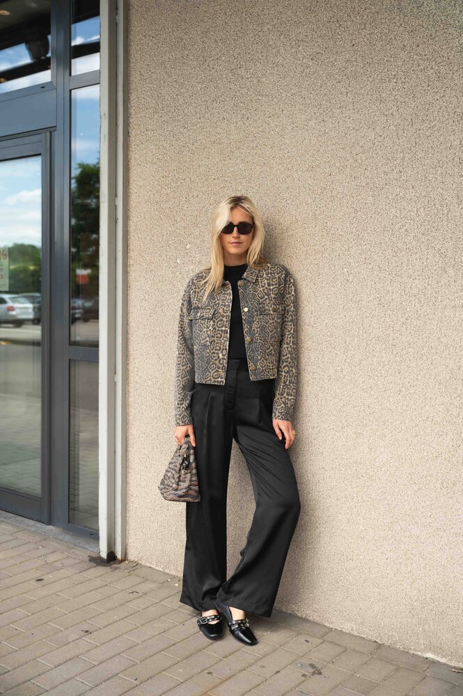 ZOYA veste léopard ZOYA veste léopard