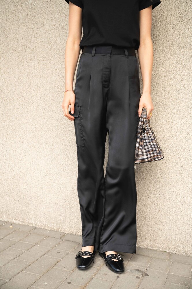 CARY pantalon noir CARY pantalon noir