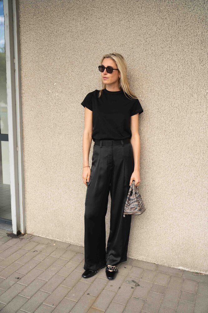 CARY pantalon noir CARY pantalon noir