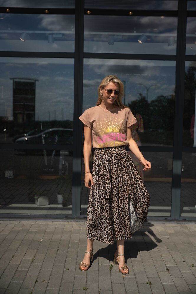 CECILIA jupe léopard CECILIA jupe léopard