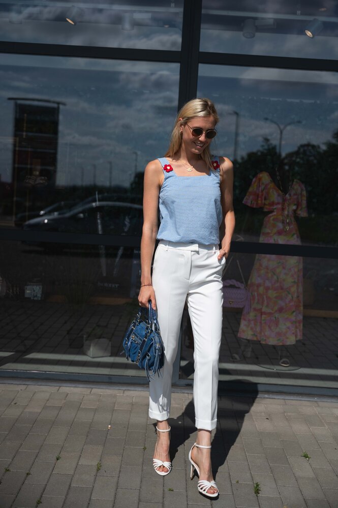GARANCE pantalon blanc GARANCE pantalon blanc