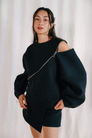 EMMELINE jupe-short marine