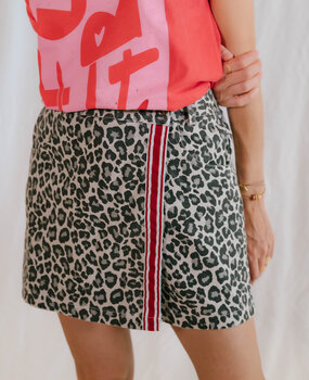 LEANDRA jupe-short léopard LEANDRA jupe-short léopard