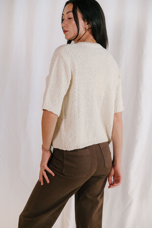 VICTORINE jean marron VICTORINE jean marron