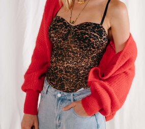 LEANNE body léopard