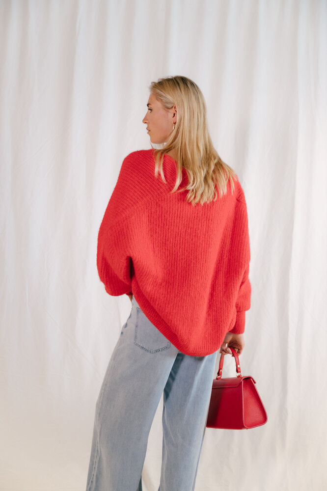 AMERICAN VINTAGE JALINA gilet rouge