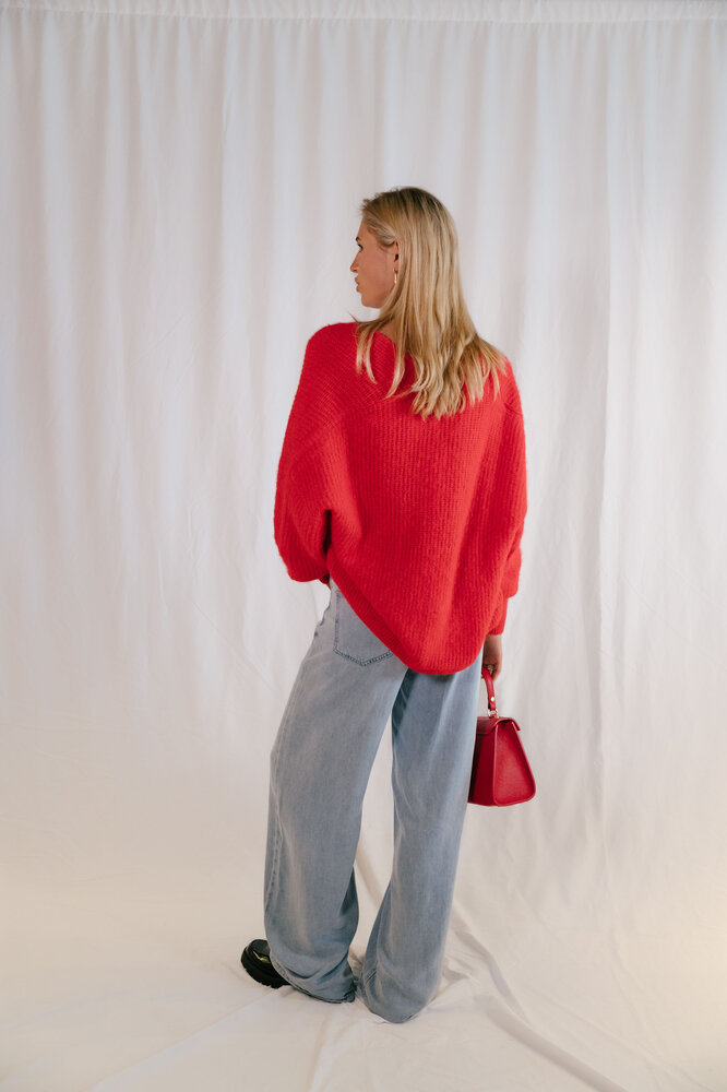 JALINA gilet rouge JALINA gilet rouge