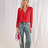 JESSICA chemisier rouge