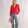 JESSICA chemisier rouge