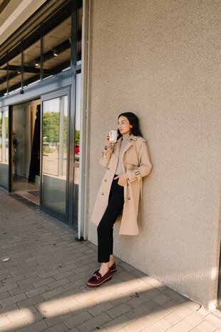 ABELLE trench camel ABELLE trench camel