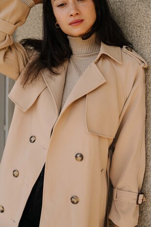 ABELLE trench camel ABELLE trench camel