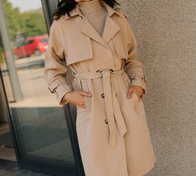 ABELLE trench camel
