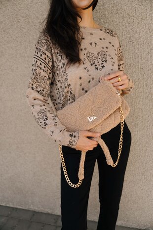 HOLLY sac taupe