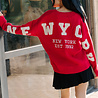 SERENIA gilet rouge SERENIA gilet rouge