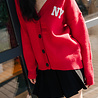 SERENIA gilet rouge SERENIA gilet rouge