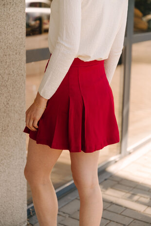 SANDRINE jupe rouge SANDRINE jupe rouge