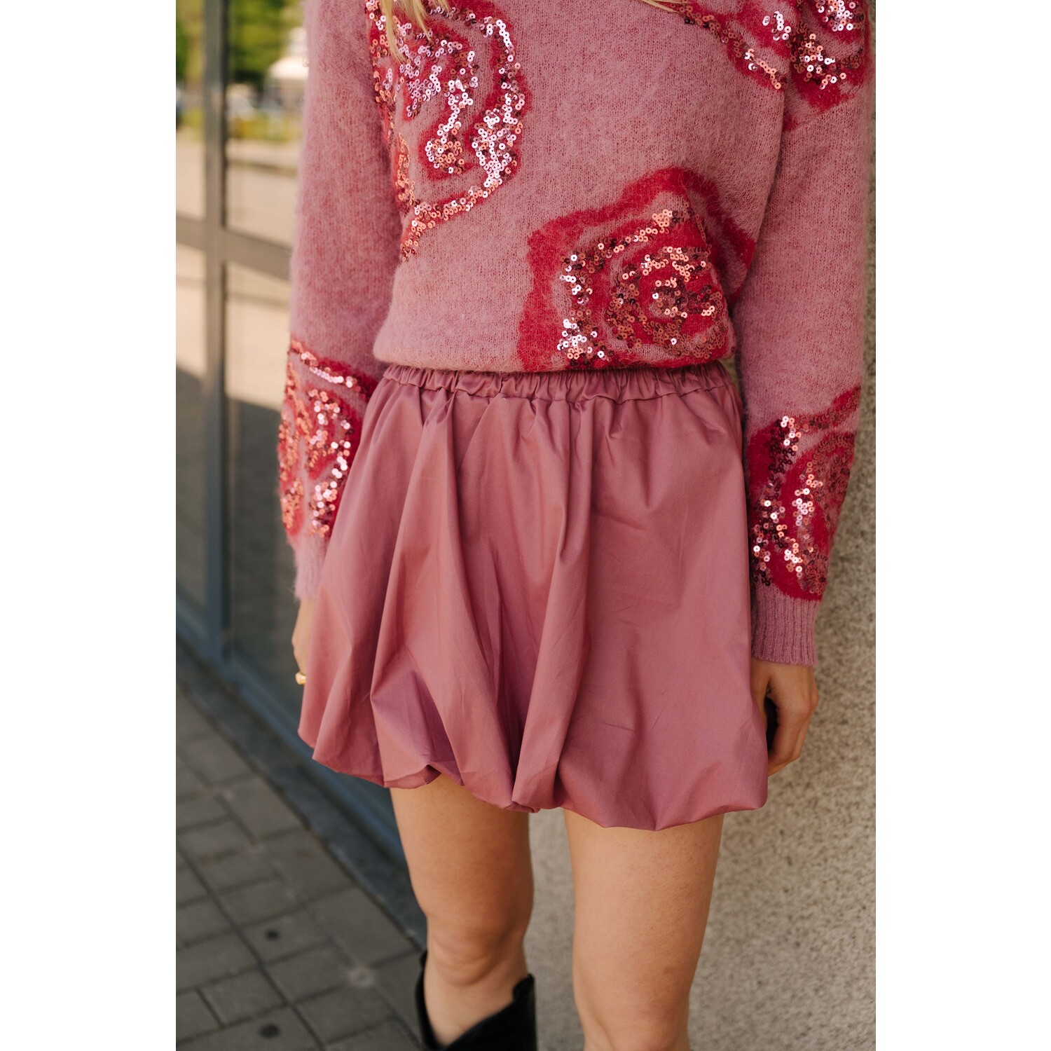 Jupe vieux rose hotsell