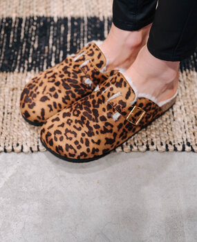 HELIA sandales léopard