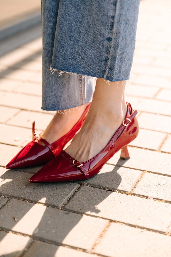 TIMEA escarpins bordeaux MYSTORE