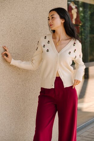VALENCIA gilet crème VALENCIA gilet crème