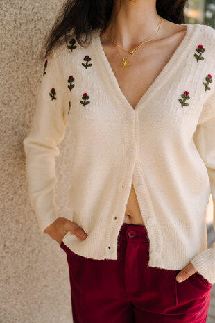 VALENCIA gilet crème VALENCIA gilet crème