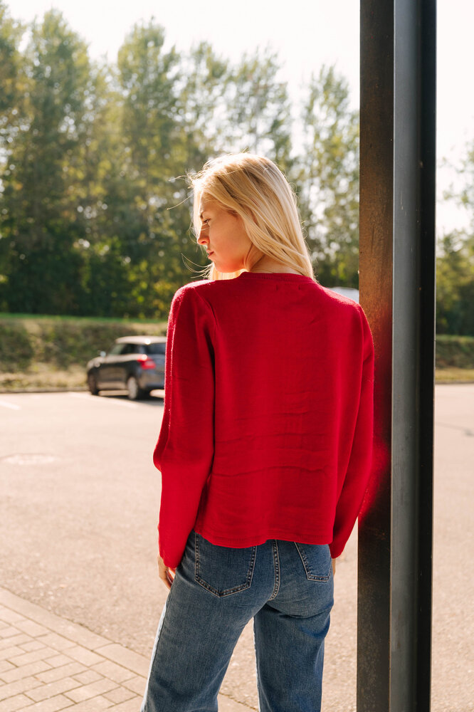 DAVIA gilet rouge DAVIA gilet rouge