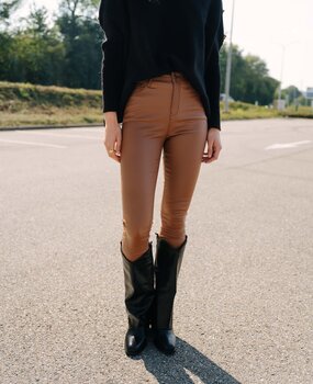 PAOLINA pantalon camel