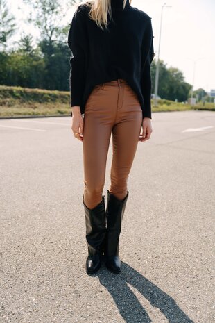 PAOLINA pantalon camel PAOLINA pantalon camel