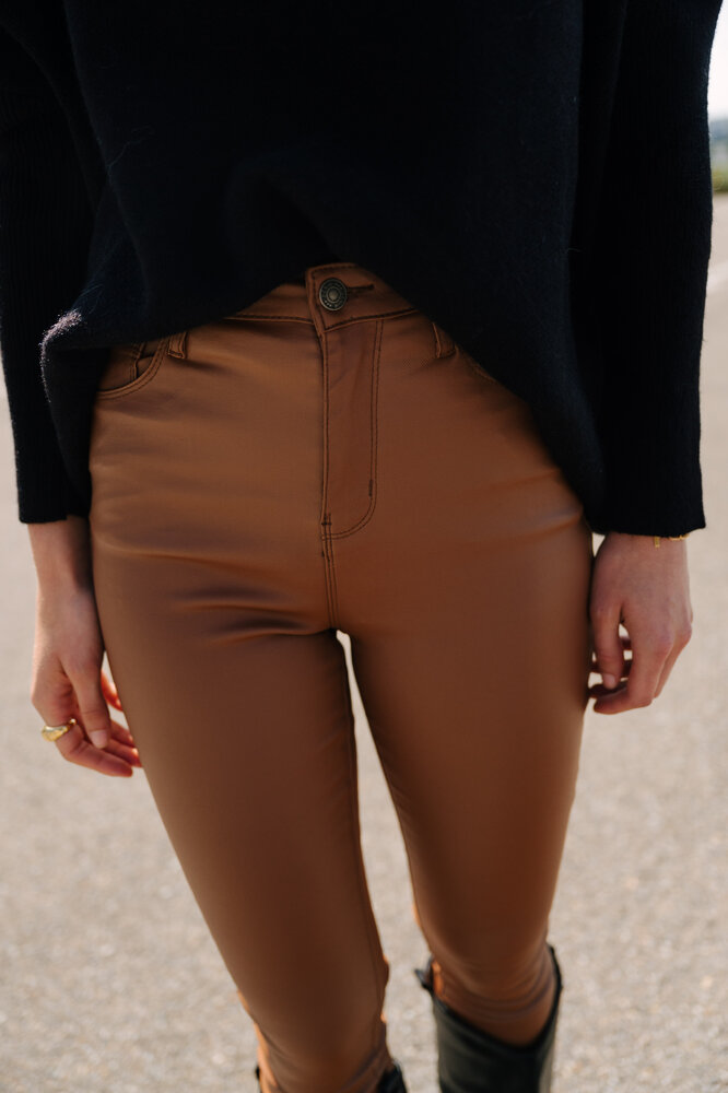 PAOLINA pantalon camel PAOLINA pantalon camel