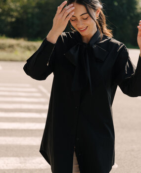 TALULLAH chemisier noir