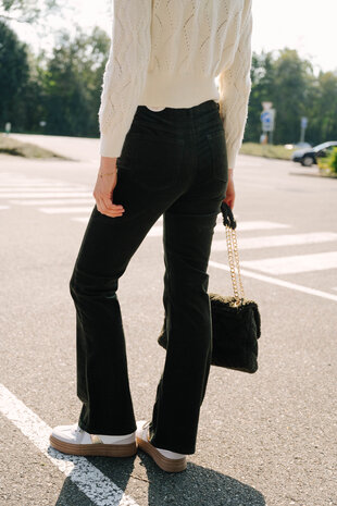 EMMA pantalon en velours kaki EMMA pantalon en velours kaki