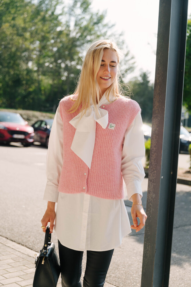 AMERICAN VINTAGE GLORIE gilet rose