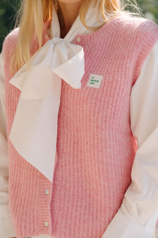 AMERICAN VINTAGE GLORIE gilet rose