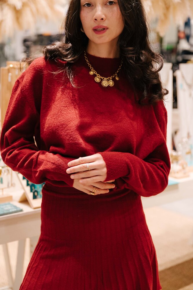 ROSY pull rouge ROSY pull rouge