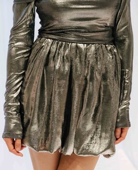 ANYANE jupe argentée