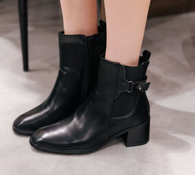 MELODIA bottines noires