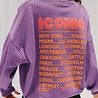 ICONIC sweat mauve