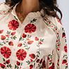 KILY chemisier blanc à fleurs KILY chemisier blanc à fleurs