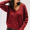 CAMILLIA pull bordeaux CAMILLIA pull bordeaux
