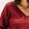 CAMILLIA pull bordeaux CAMILLIA pull bordeaux